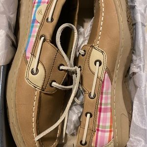 Sperry Plaid Shoes